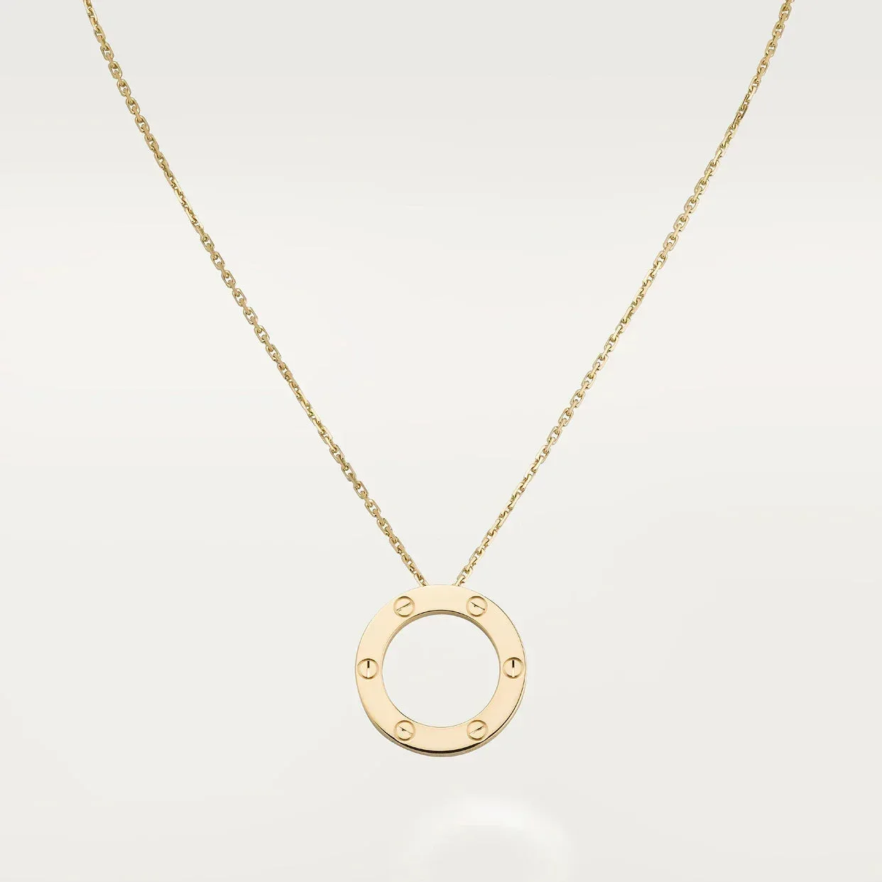 Halo Necklace (in silver & gold)