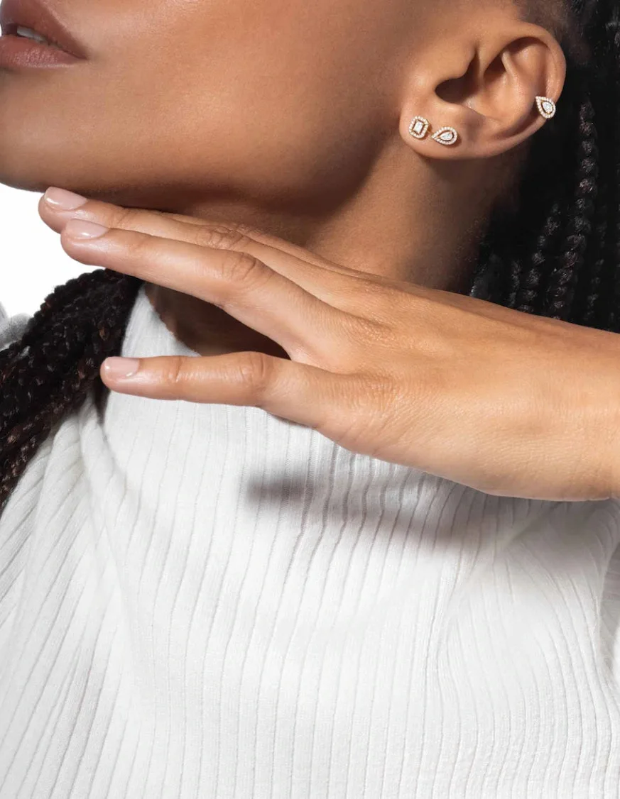 Mollyane Crystal Earrings Stack