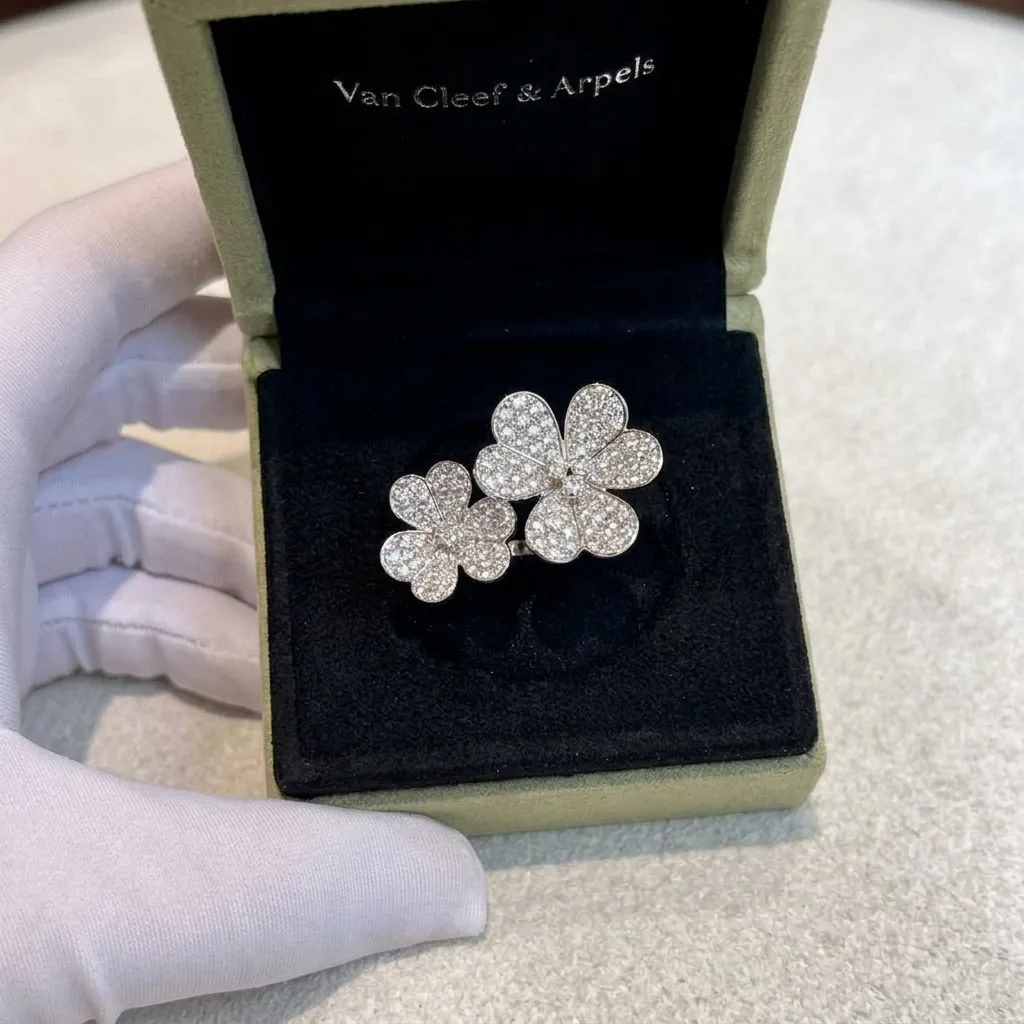 Lindsay Double Flower Ring