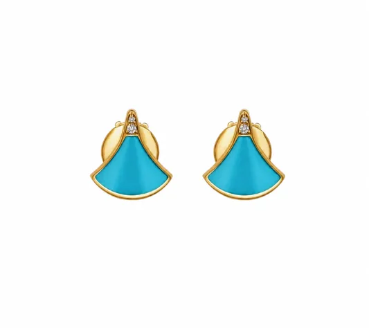 Blue Athena Earrings