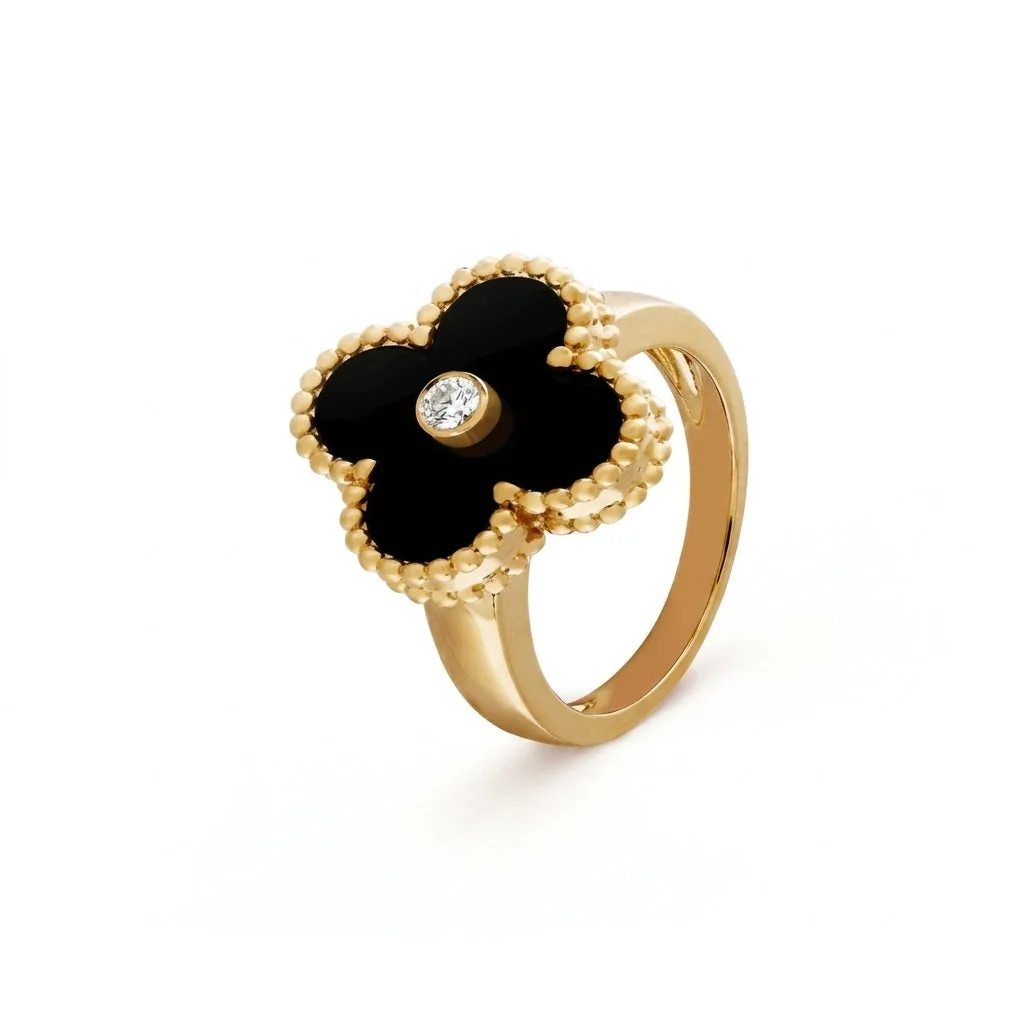 Black Vintage VC Ring