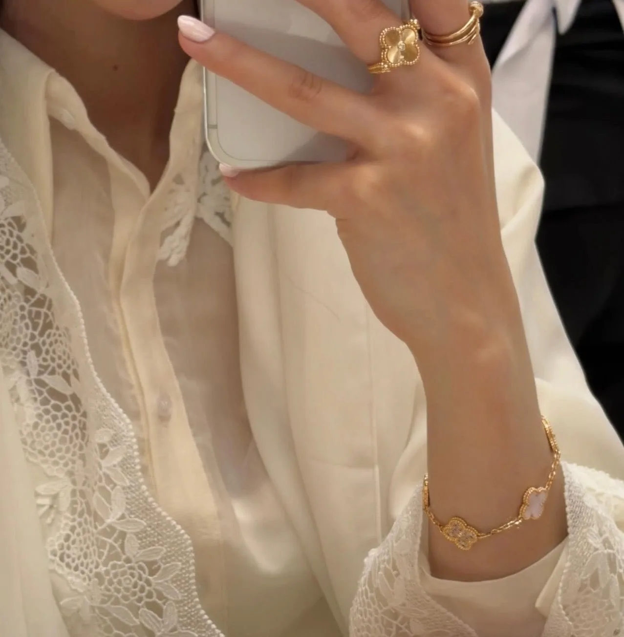 Gold Reversible vc Ring