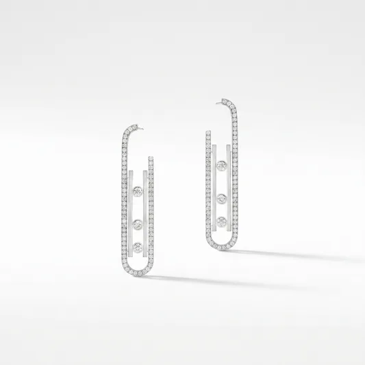 Silver Milena Earrings