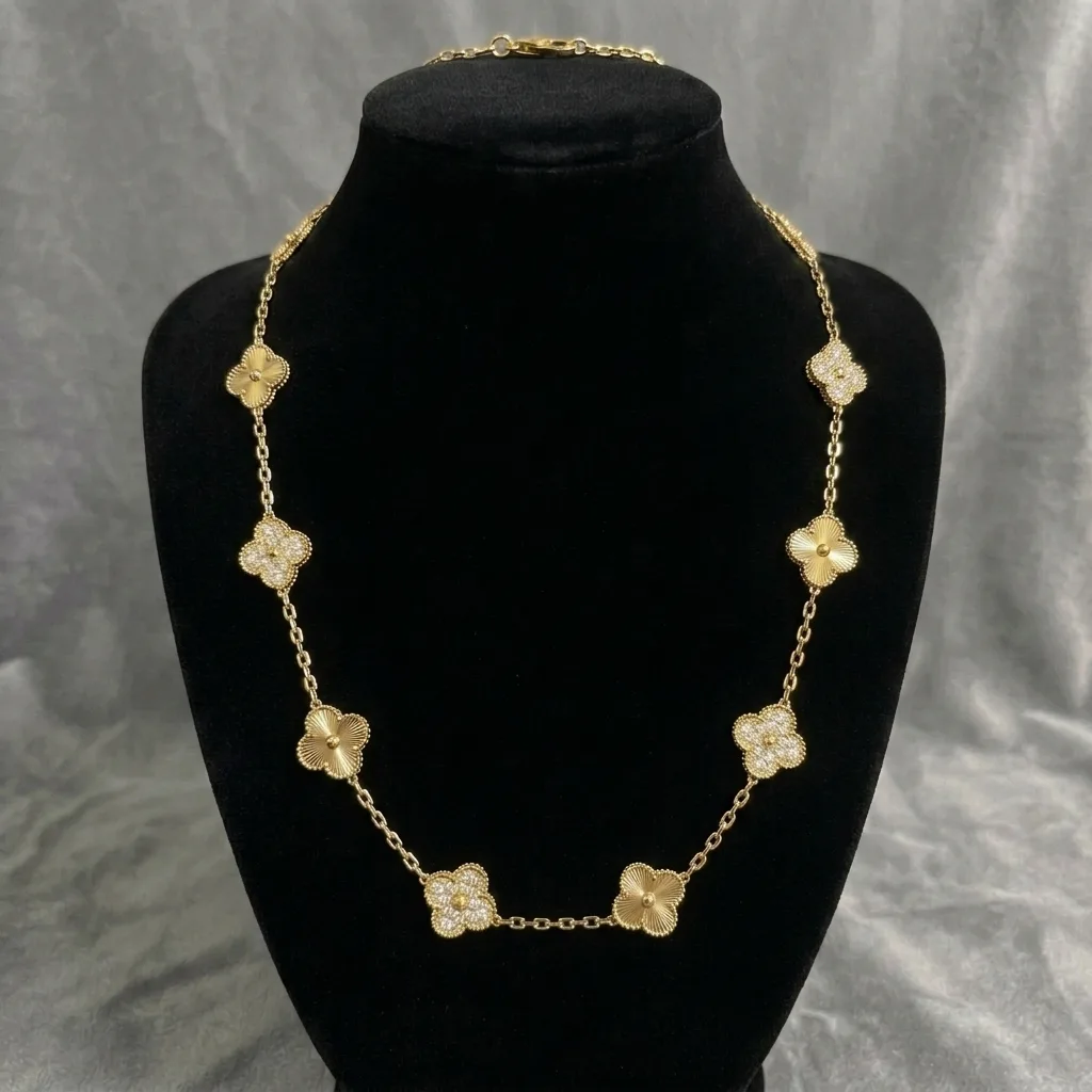 Multi Clover Necklace (All colours)