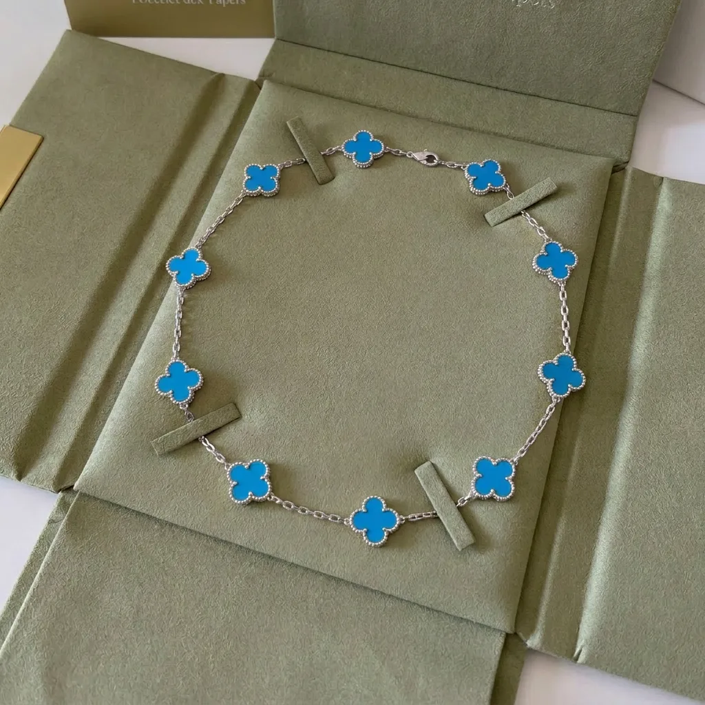 Baby Blue Multi VC Necklace