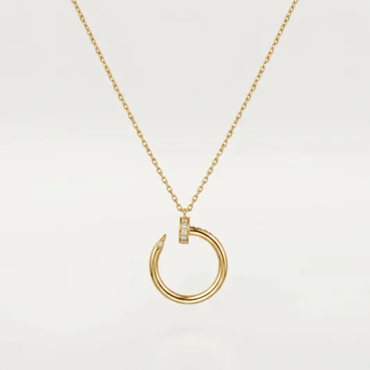 Nail Pendant Necklace (in gold & silver)