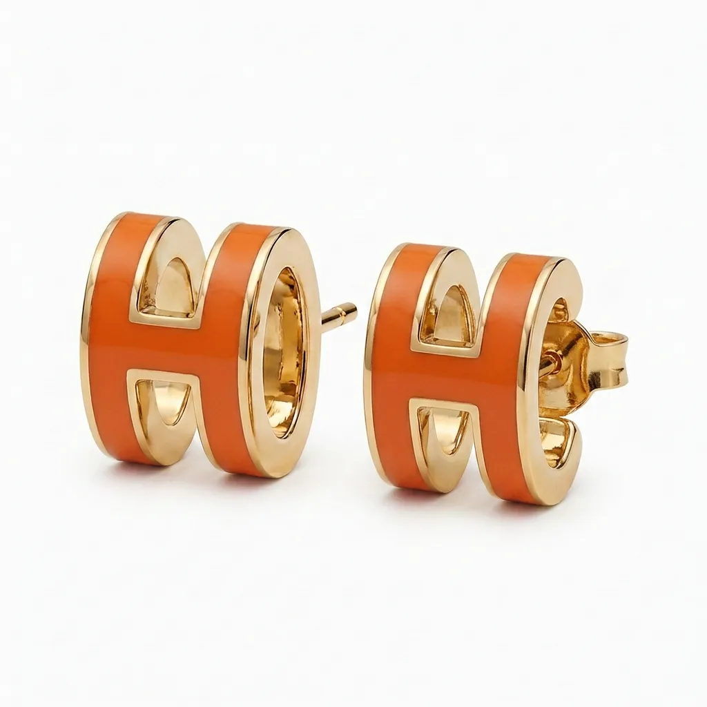 Classy H Earrings (many colours)