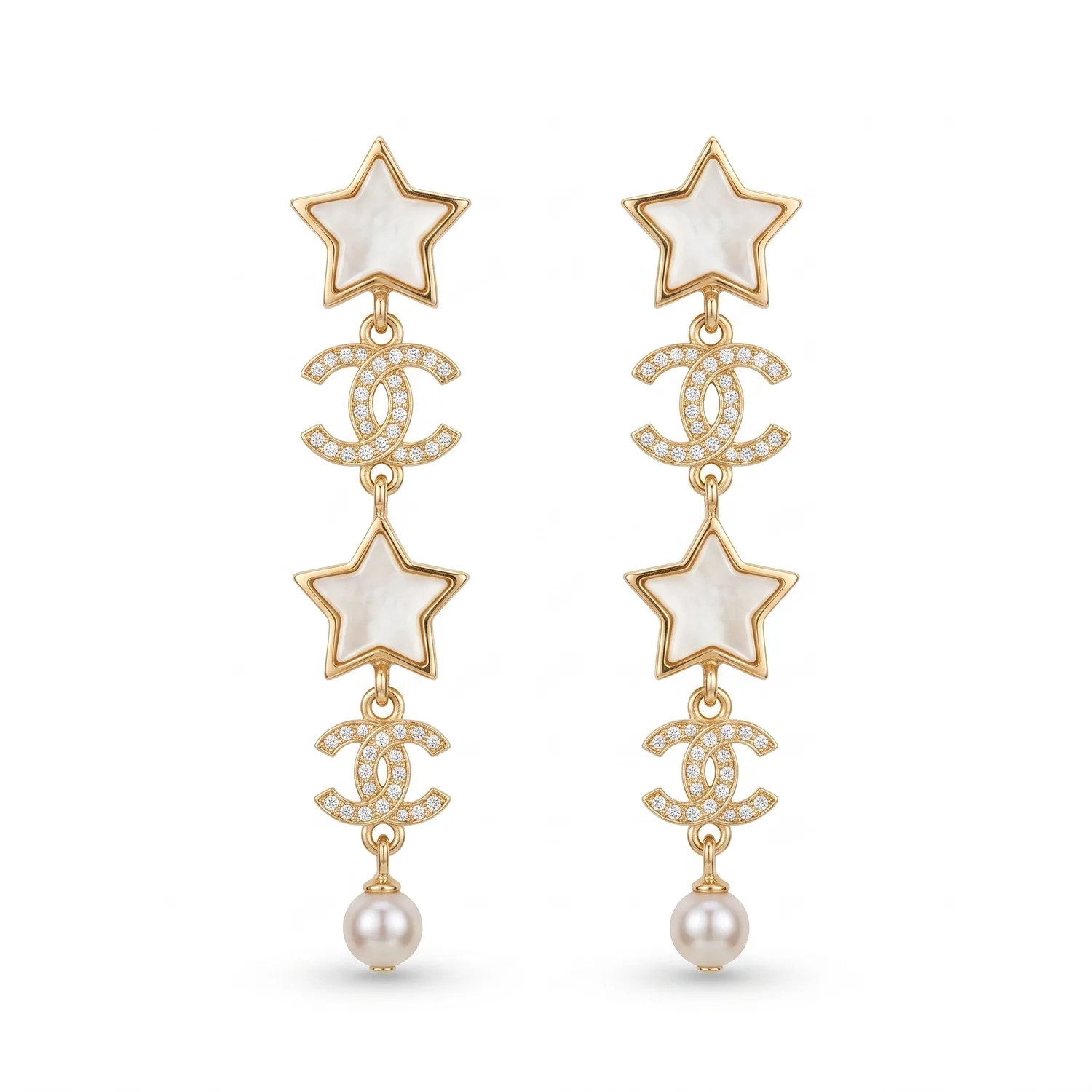 Chana Star Bliss Drop Earrings