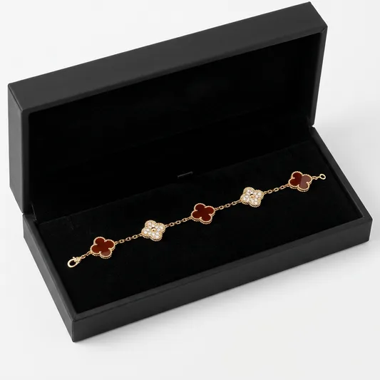 Rose Diamanté Lindsay Bracelet