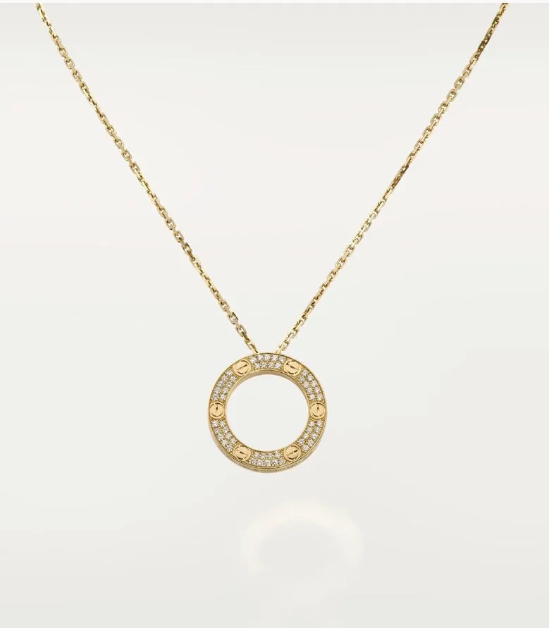 Halo Necklace (in silver & gold)