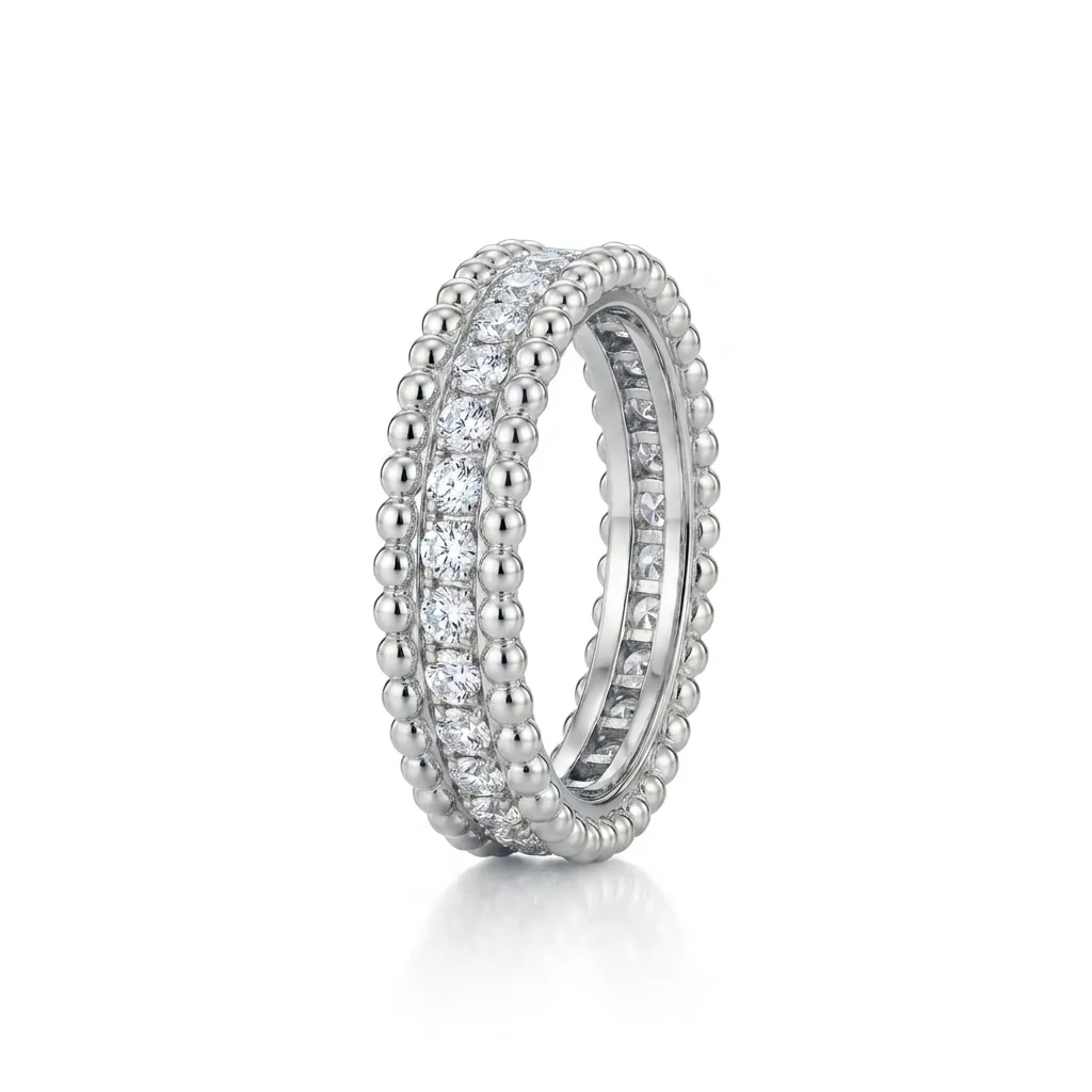 Maya VC Diamanté Sterling Ring (in gold, silver & rose gold)