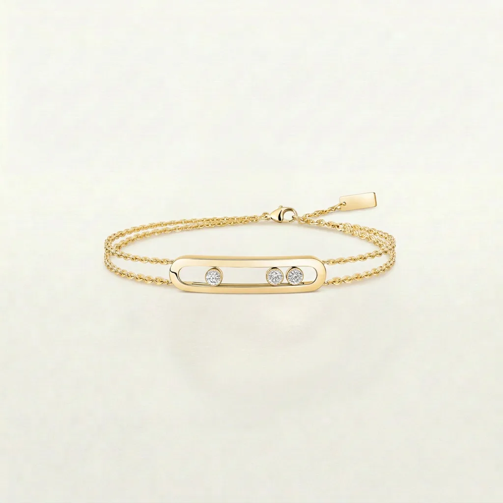 Mollyanne Moving Diamond Bracelet