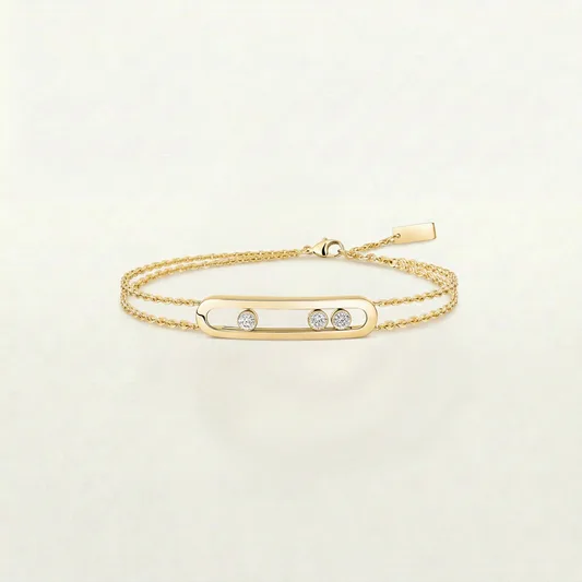 Mollyanne Moving Diamond Bracelet