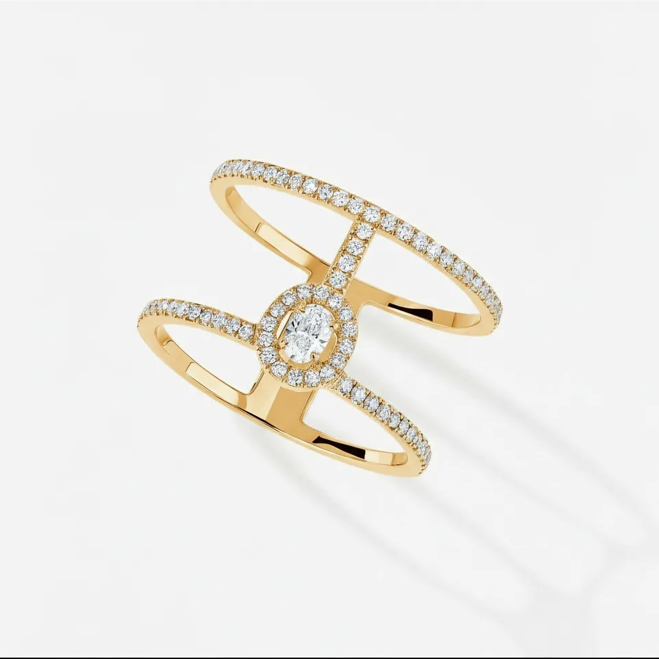 Tia Diamanté Layer Ring ( all colours)