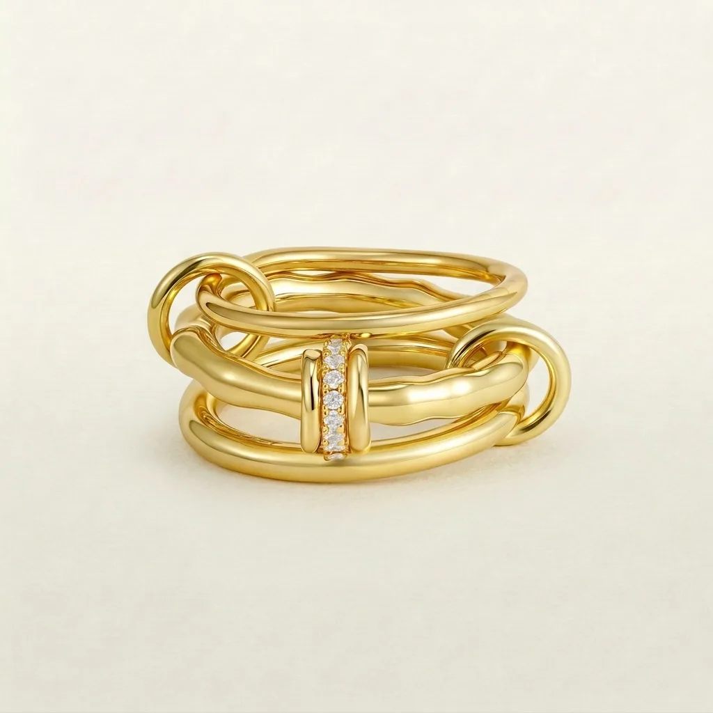 Clarissa Stacked Ring