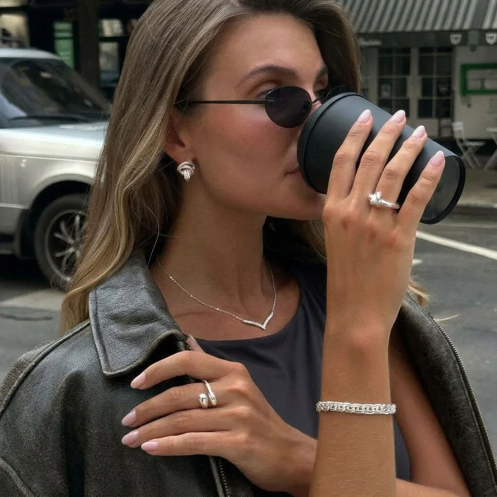 Gigi Diamanté White Gold Necklace