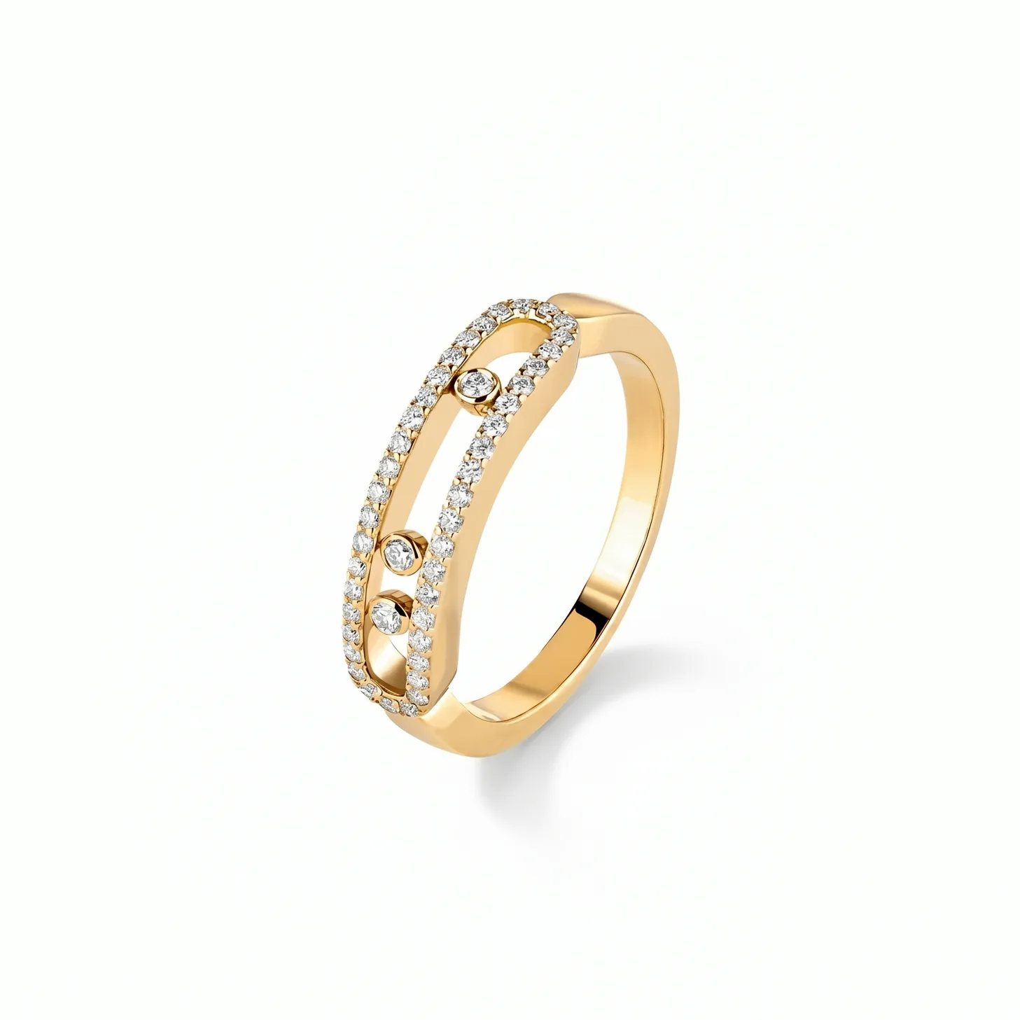 Mollyanne Moving Diamanté Ring