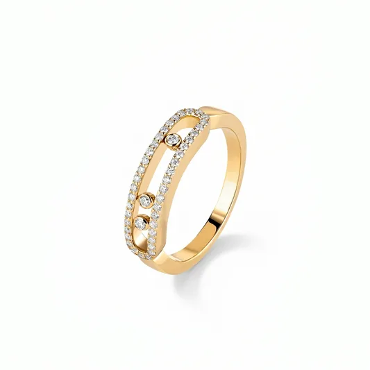 Mollyanne Moving Diamanté Ring