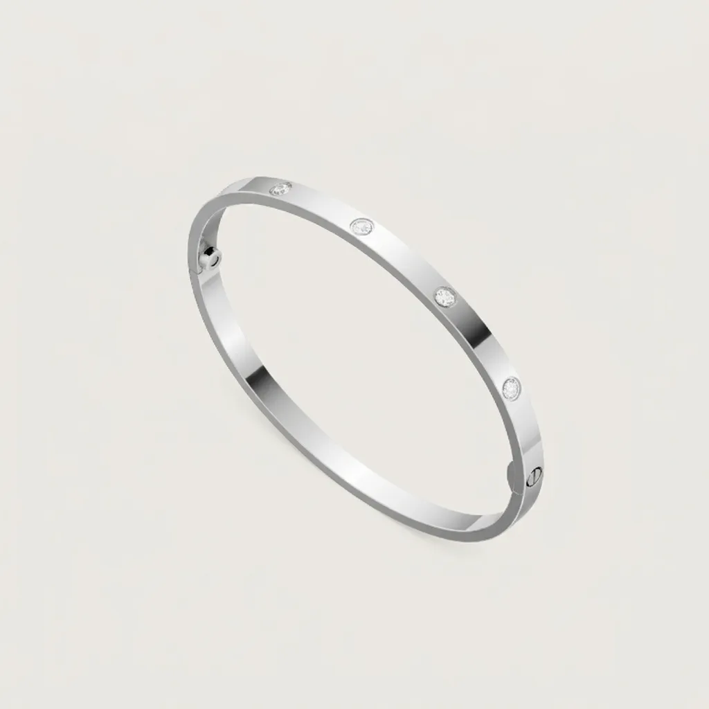 Allana C diamanté bracelet (fine) (all colours)