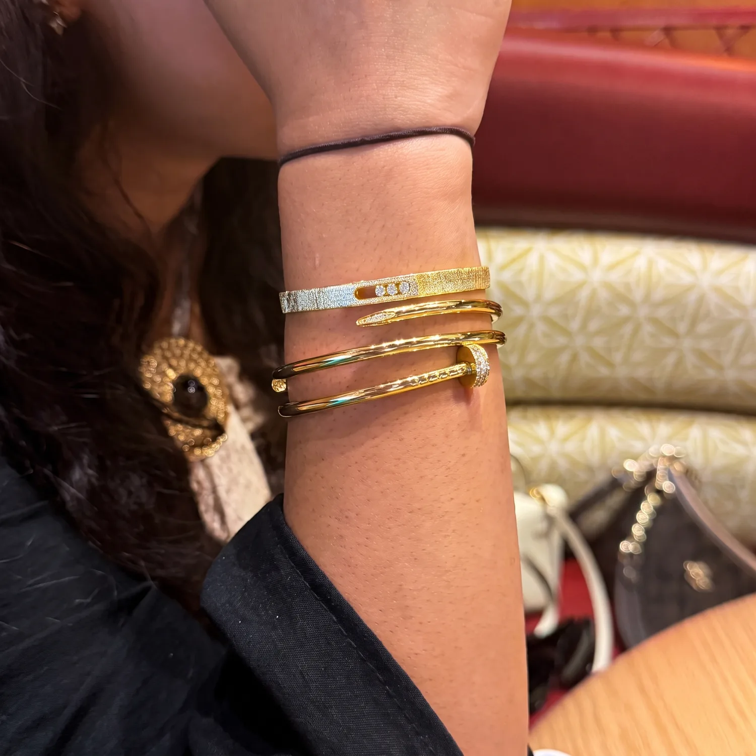 Triple Nail Bracelet layer