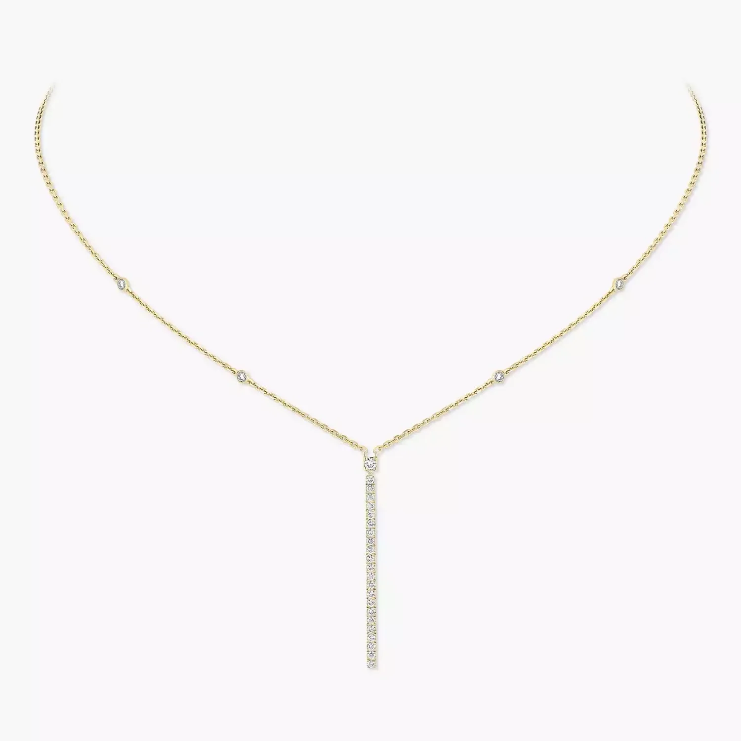 Mollyanne Stack Necklace (in silver & gold & rose gold)