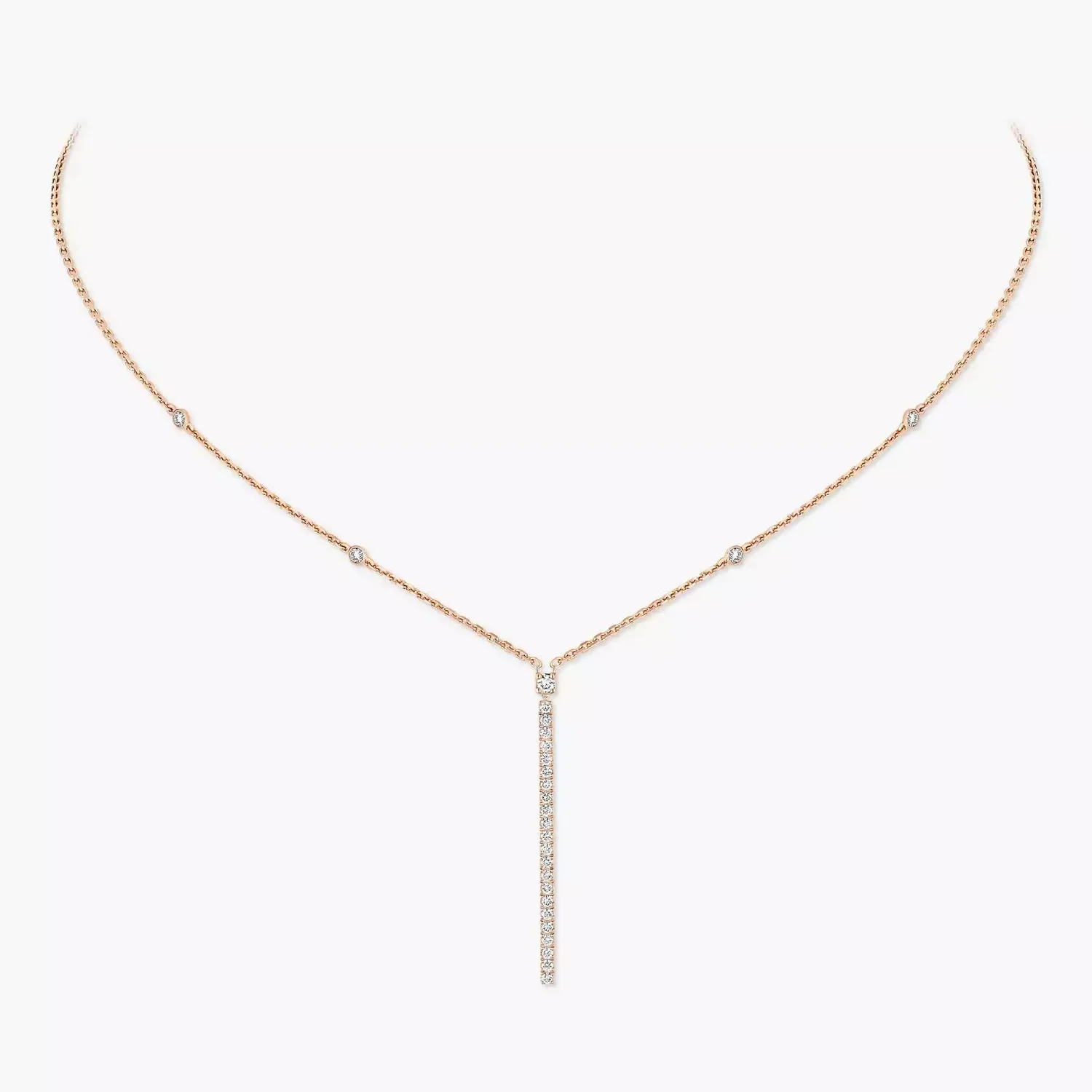 Mollyanne Stack Necklace (in silver & gold & rose gold)